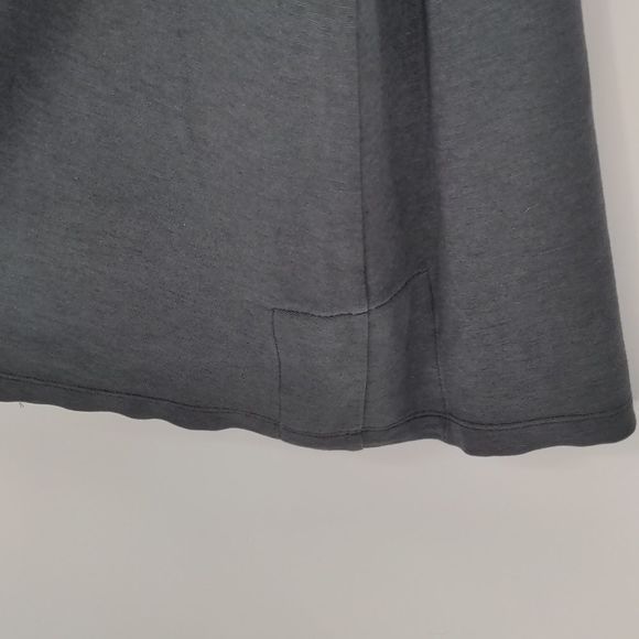 Horny Toad Toad & Co Women's Grey Dress Size Small Knee Length 1/2 Sleeve Pocket - Picture 13 of 14
